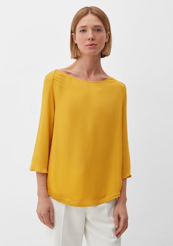 s.Oliver BLACK LABEL - Blusa en amarillo: frente