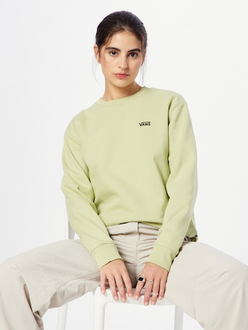 VANS Sweatshirt in Groen: voorkant