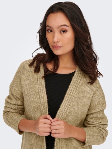 ONLY Knit Cardigan 'Airy' in Brown