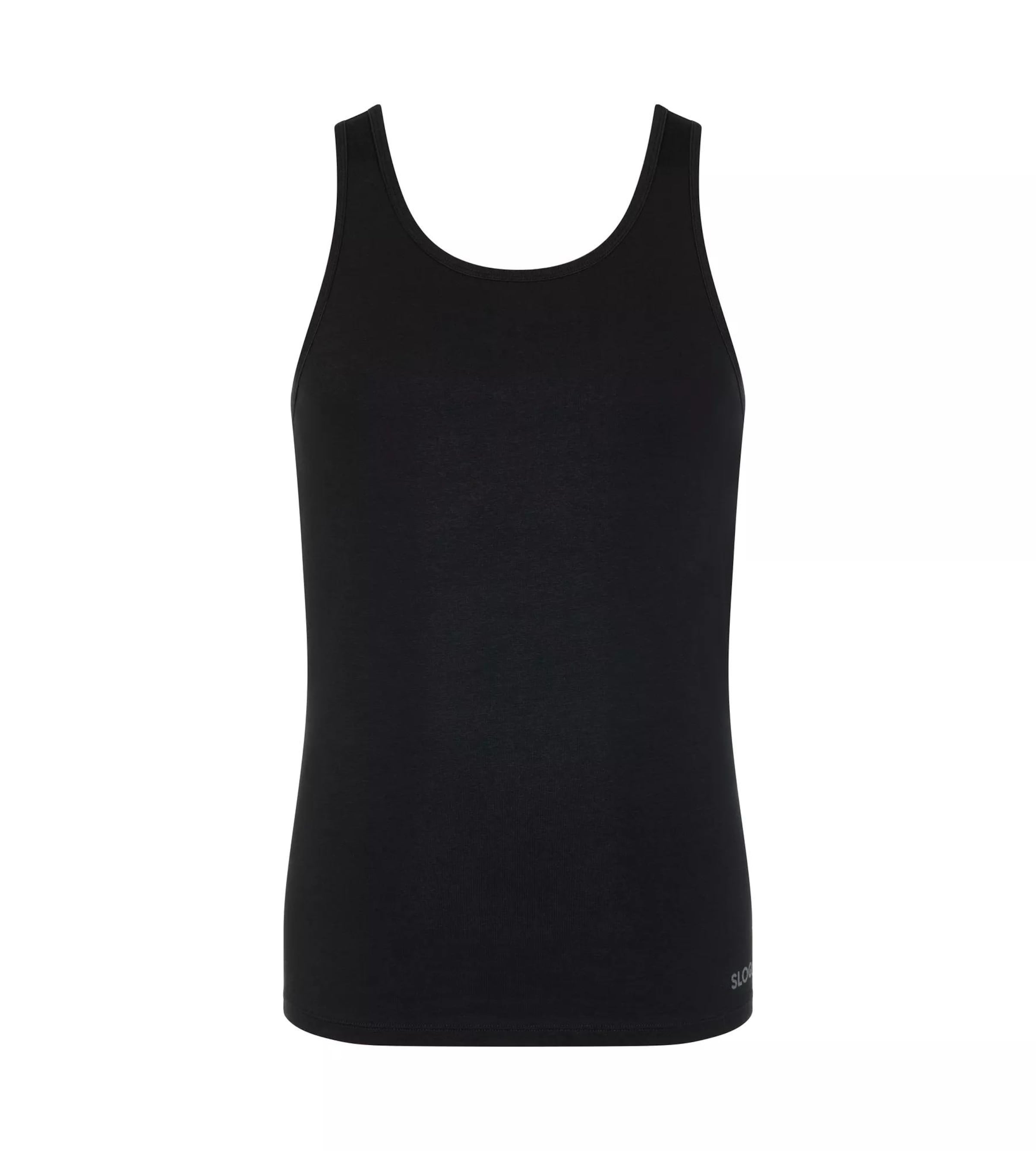 SLOGGI Φανέλα 'GO ABC 2.0' σε μαύρο: μπροστά