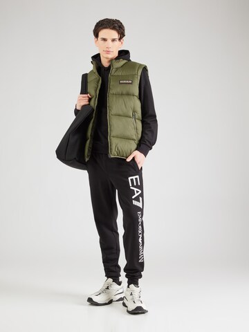 EA7 Emporio Armani Sweatshirt i svart