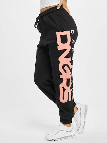 Dangerous DNGRS Tapered Trousers in Black
