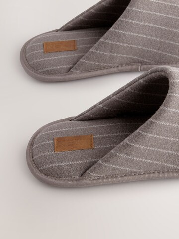 Pantoufle Next en marron