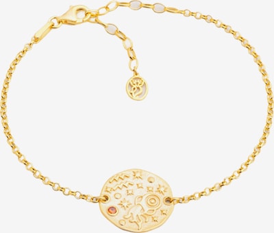 So Chic Armband in One Size in gold / rot, Produktansicht