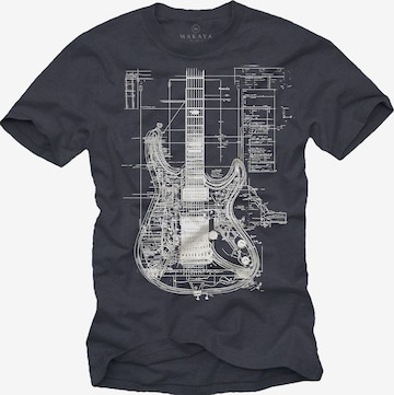 MAKAYA Shirt in Grey: front