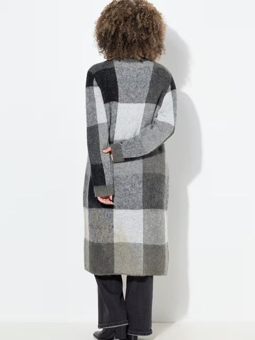 Cappotto in maglia di Ulla Popken in grigio