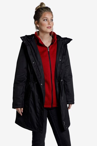 Ulla Popken Winterjacke in Schwarz: predná strana