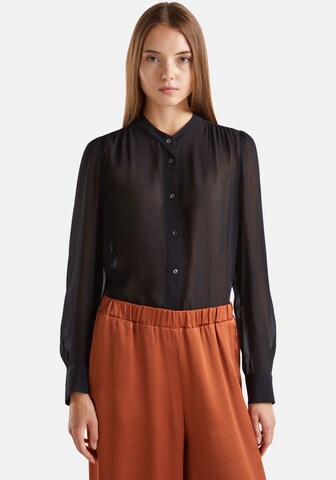 UNITED COLORS OF BENETTON Blouse in Black: front