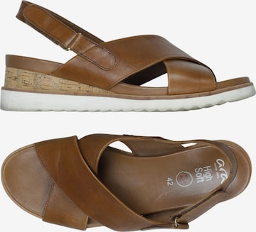 ARA Sandalen 42 in Braun: Vorderseite