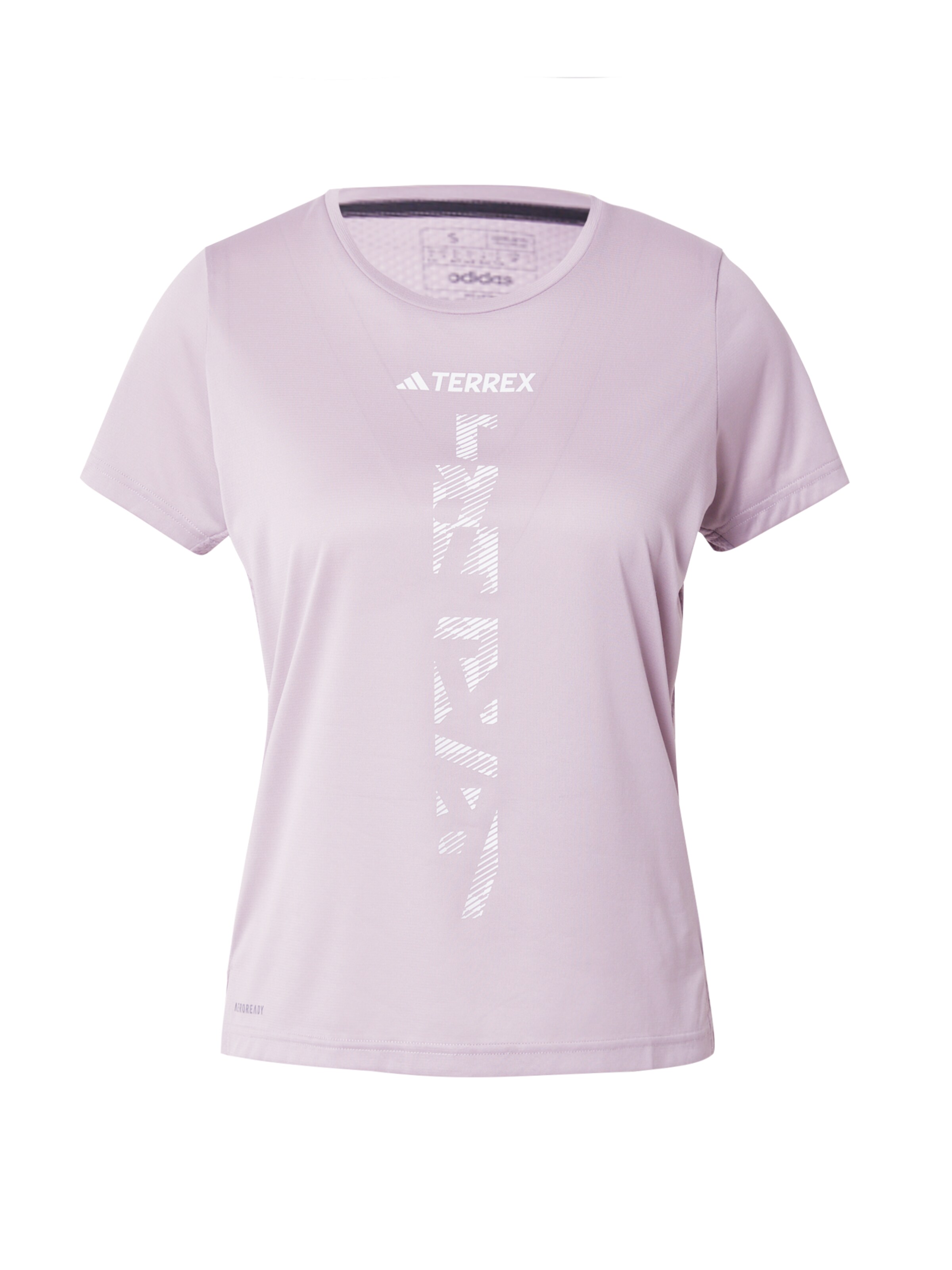 ADIDAS TERREX Performance Shirt 'AGRAVIC' in Purple: front