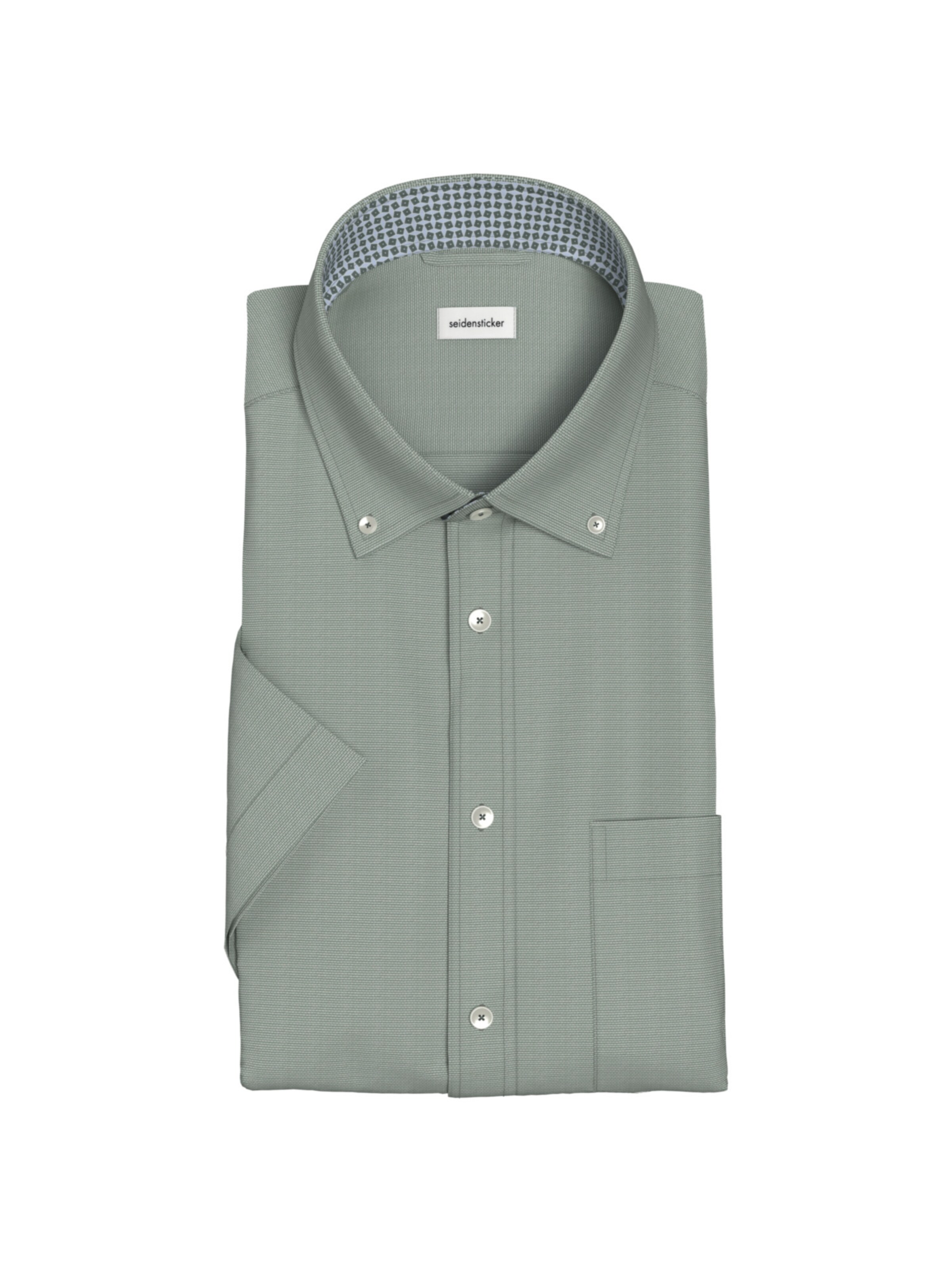 SEIDENSTICKER Comfort fit Zakelijk overhemd in Groen