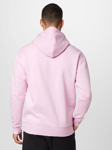 ADIDAS SPORTSWEAR Athletic Sweatshirt 'Essentials Feelvivid  Fleece Drop Shoulder' in Pink