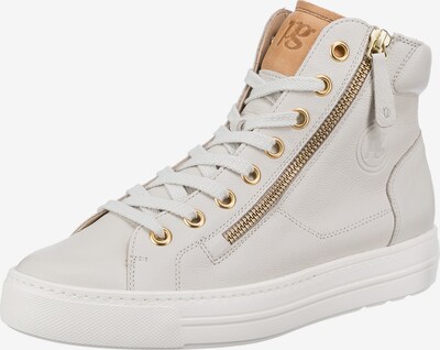 Sneaker înalt Paul Green pe maro coniac / gri deschis, Vizualizare produs