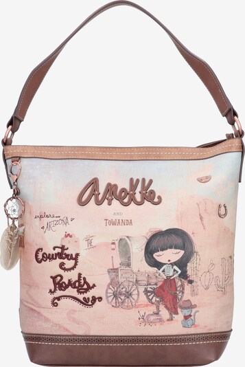 Anekke Schultertasche 'Arizona' in mischfarben / rosa, Produktansicht