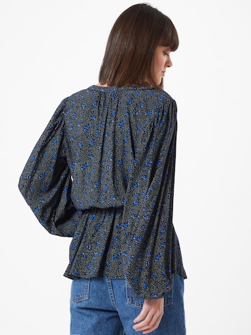 Moves Bluse in Blau