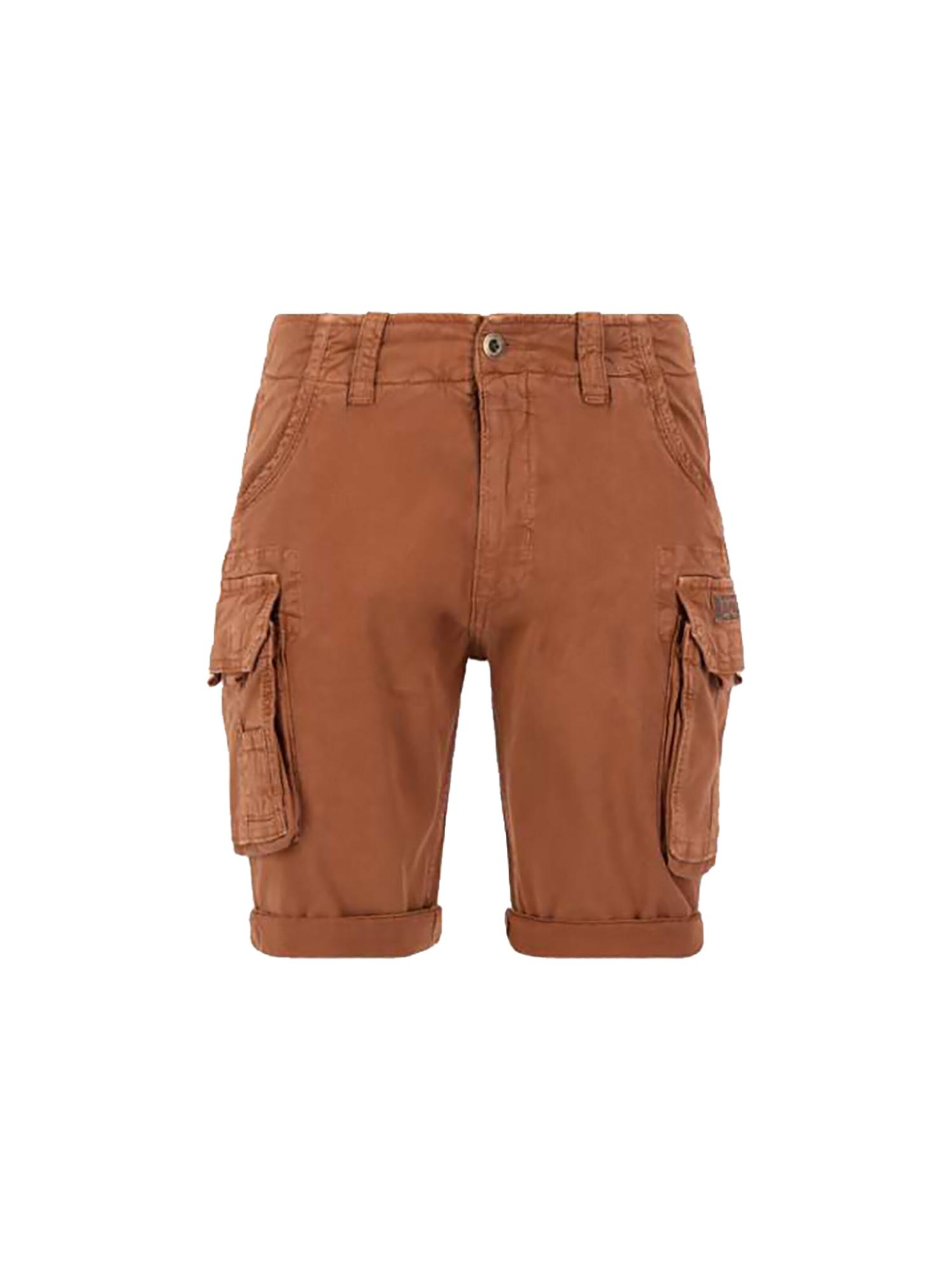 ALPHA INDUSTRIES Regular Hose 'Crew'‌‌‌‌‌‌‌‌‌‌ in Braun: Vorderseite