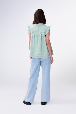 Aligne - Blusa 'Gilt' en verde