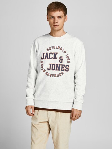 JACK & JONES Dressipluus 'ARON', värv valge: eest vaates