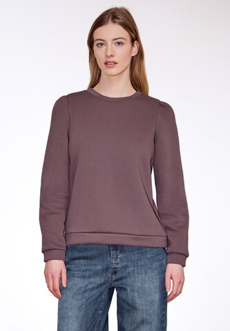 Street One Studio Sweatshirt in Purple: front