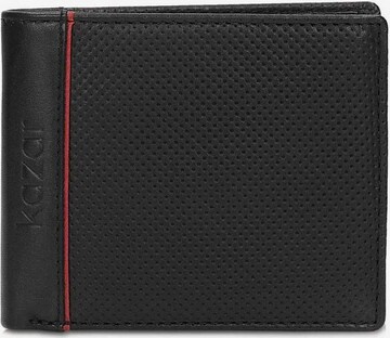 Kazar Wallet in Black: front