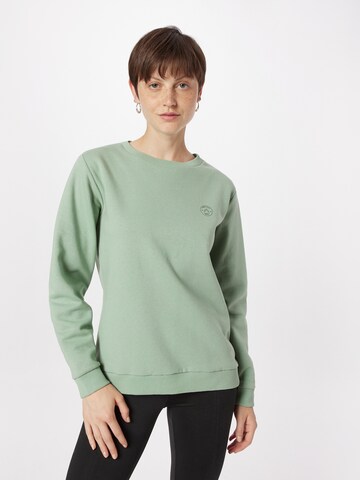 PROTEST Athletic Sweatshirt 'MAHIA' in Green: front
