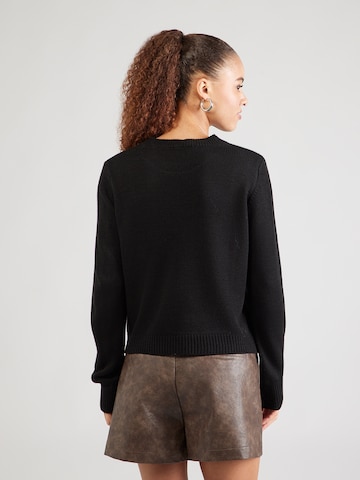 ABOUT YOU Neulepaita 'Rabea' värissä musta