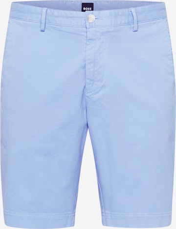 Pantalon chino BOSS en bleu : devant