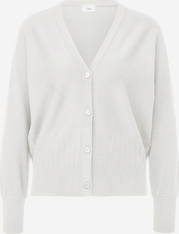 Cardigan s.Oliver BLACK LABEL en blanc : devant