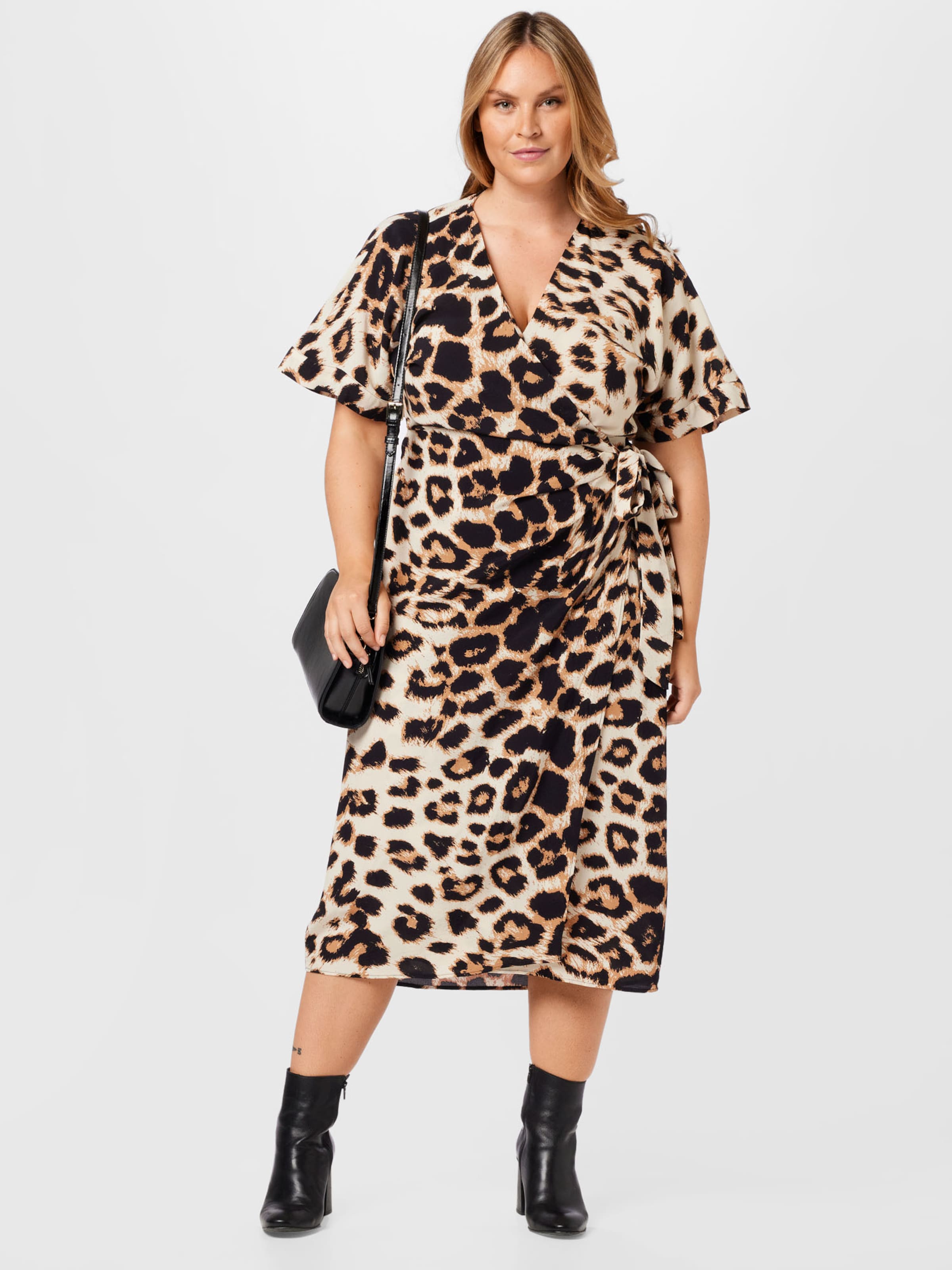Vero Moda Curve Dress 'LINA' in Beige 