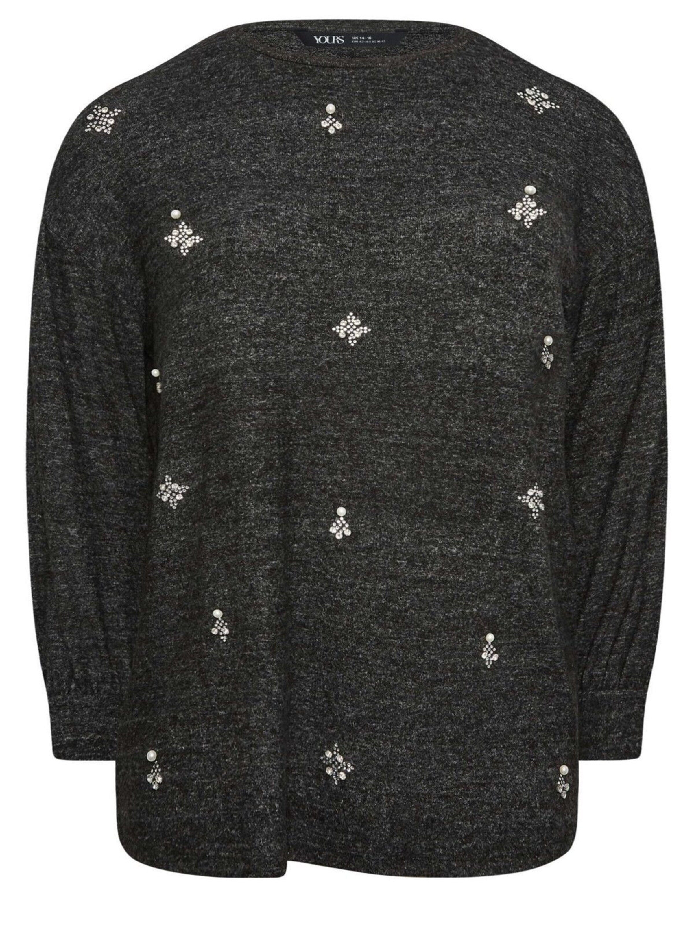 Stil Diva Blouse in Black: front
