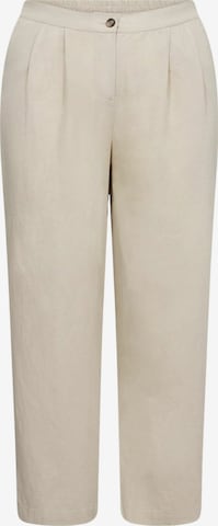 Wasabi Concept Regular Laskoshousut 'Corinna' värissä beige: etupuoli