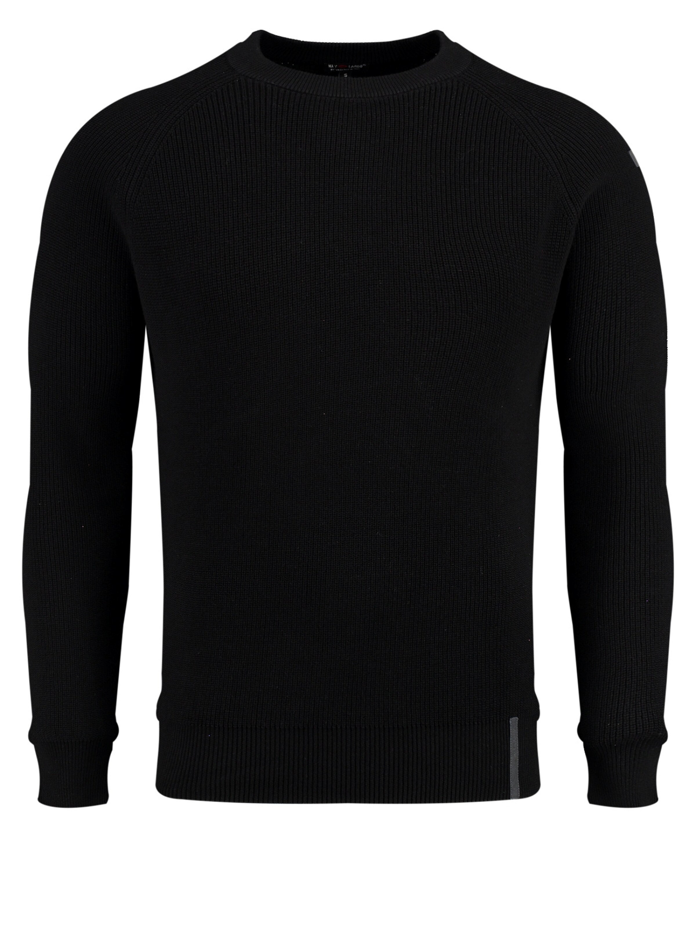 Key Largo Pullover 'SCOOTER' in Schwarz: Vorderseite