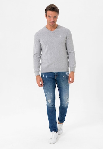 Jimmy Sanders Pullover in Grau