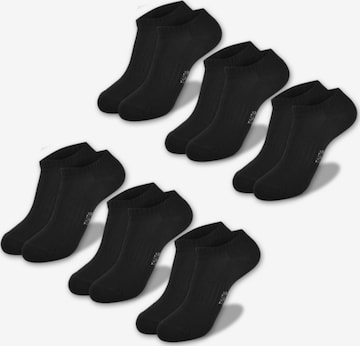 Chaussure basse Tastiq en noir : devant