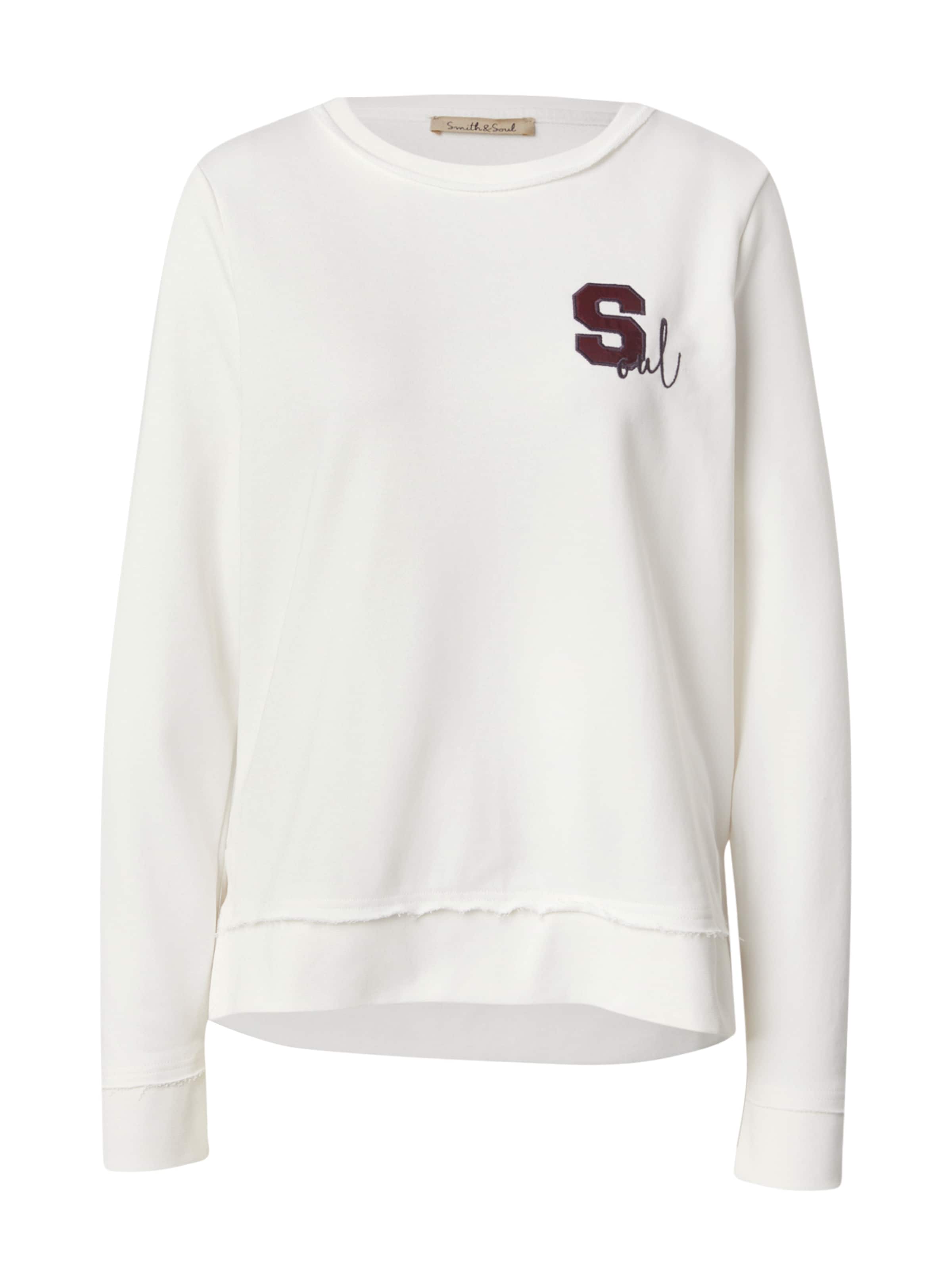 Smith&Soul Mikina – béžová: přední strana