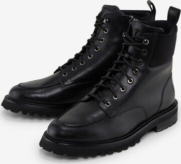 JOOP! Lace-Up Boots 'Mario' in Black