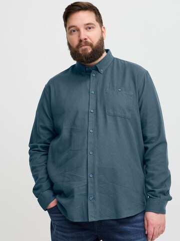 BLEND - Ajuste regular Camisa en azul: frente