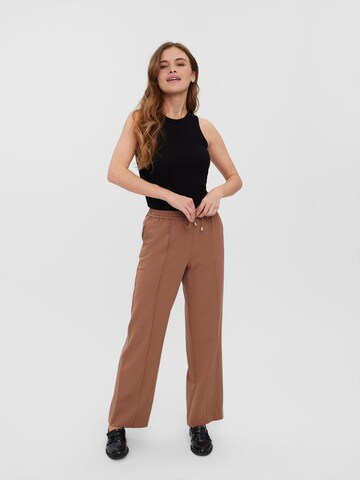 VERO MODA Regular Broek in Bruin