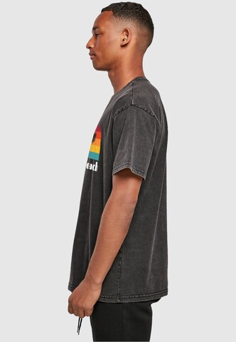 T-Shirt 'Long Beach' Merchcode en gris