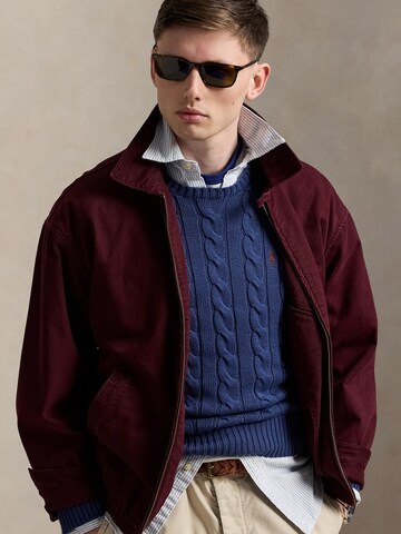 Polo Ralph Lauren Regular fit Пуловер 'DRIVER' в синьо