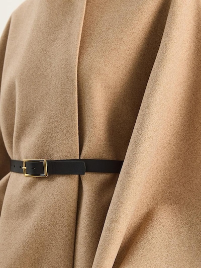 Bianco Lucci Between-Seasons Coat in Camel, Item view