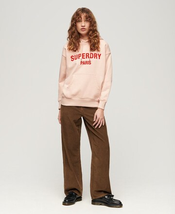 Superdry Sweatshirt in Roze