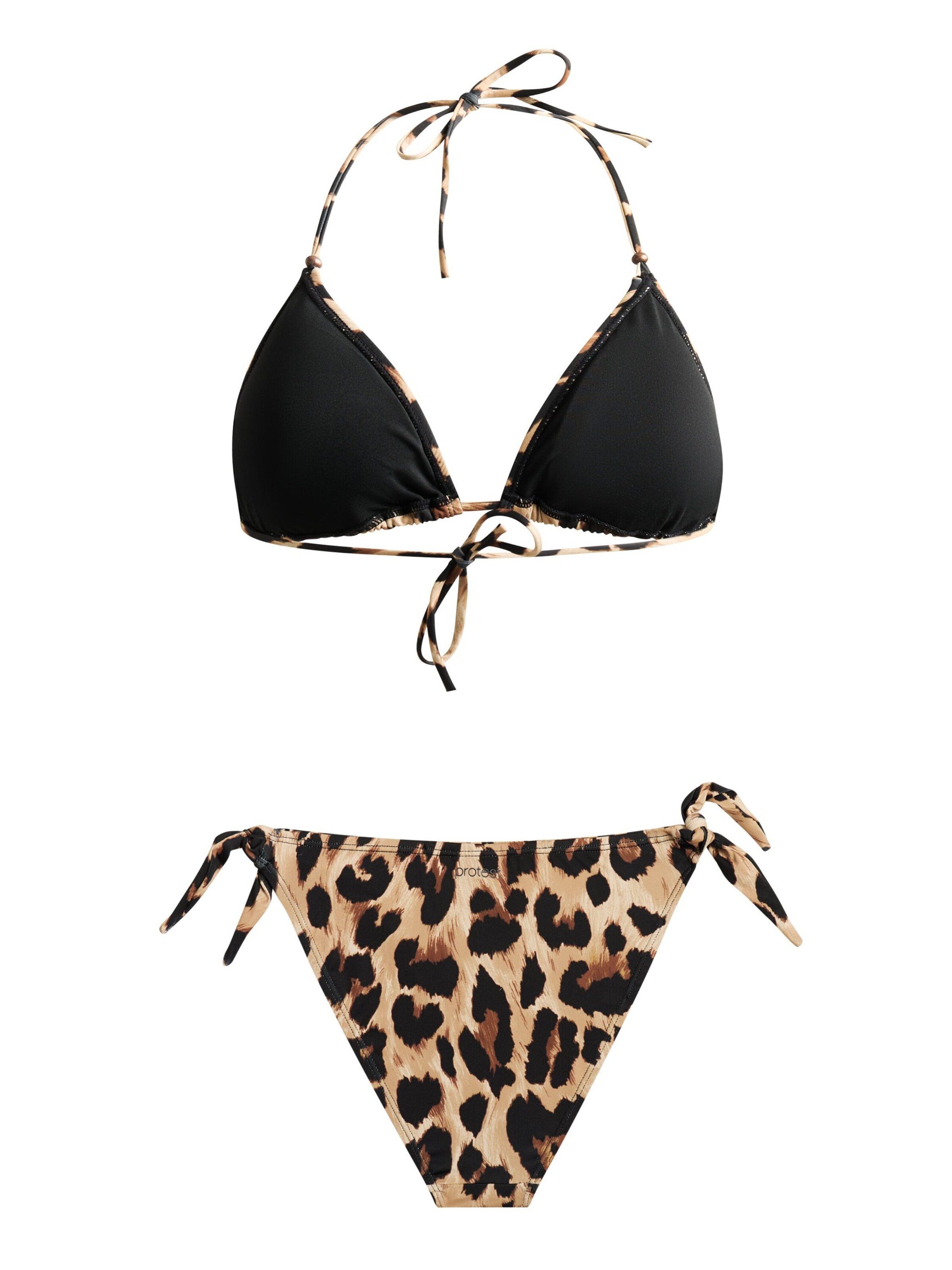 PROTEST Triangel Bikini 'PRTFolta'‌‌‌‌‌‌‌‌‌‌ in Braun