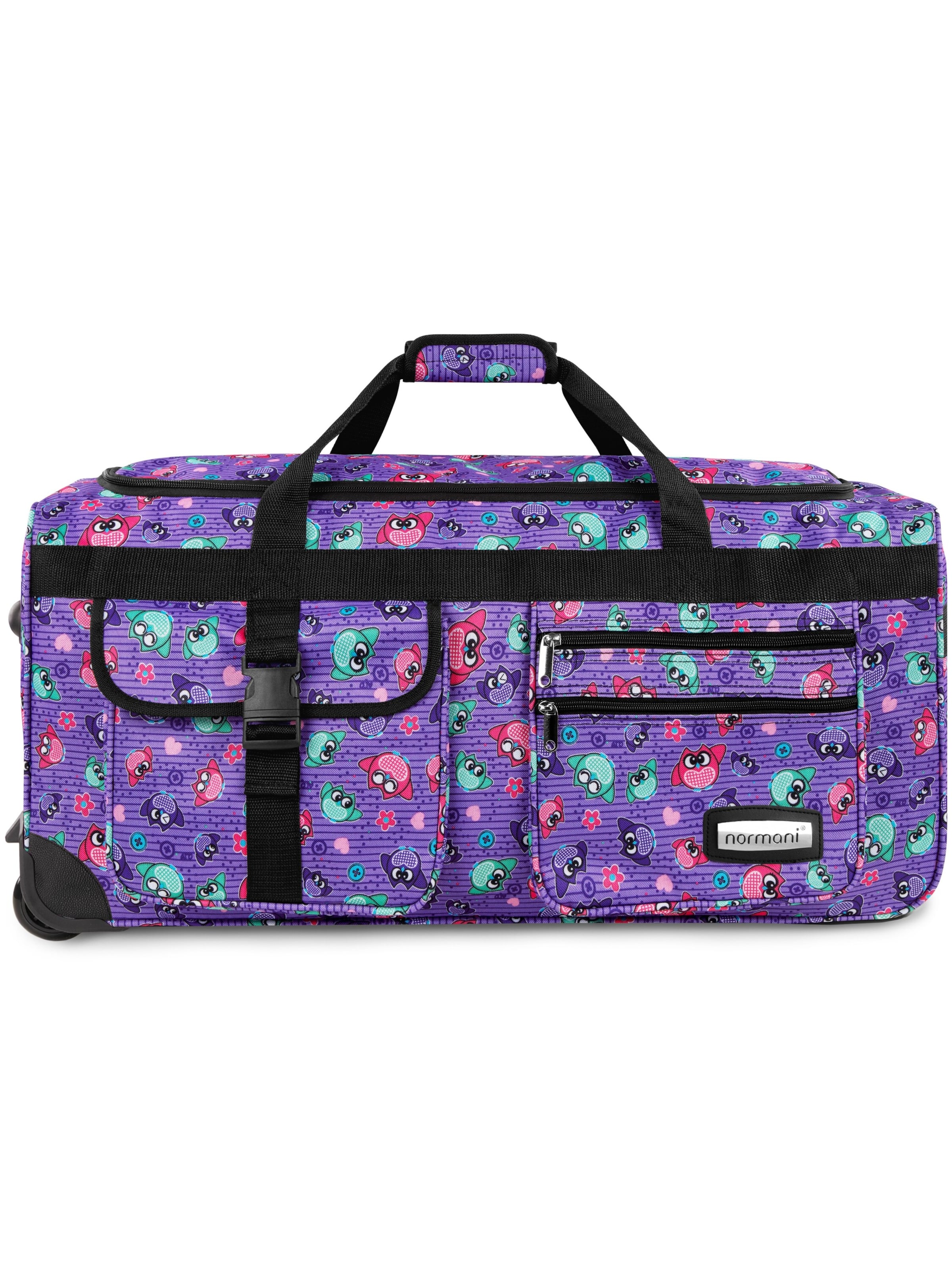 Valisette normani en violet : devant
