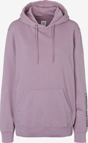 Twelvesixteen 12.16 Sweatshirt in Purple: front