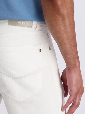 PIERRE CARDIN Regular Trousers 'Sisteron' in White