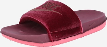 Nike Sportswear Mules in Pink: front