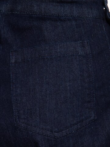 Queen Kerosin Regular Jean Overalls in Blue