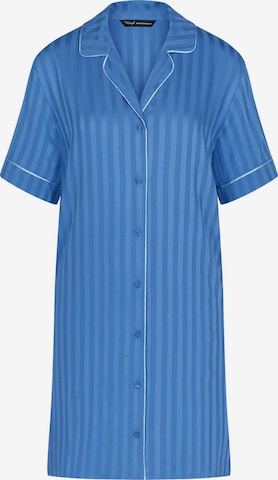 Chemise de nuit ' Red Label Amourette Jacquard ' TRIUMPH en bleu : devant