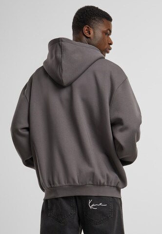 Karl Kani Zip-Up Hoodie 'Essential' in Grey